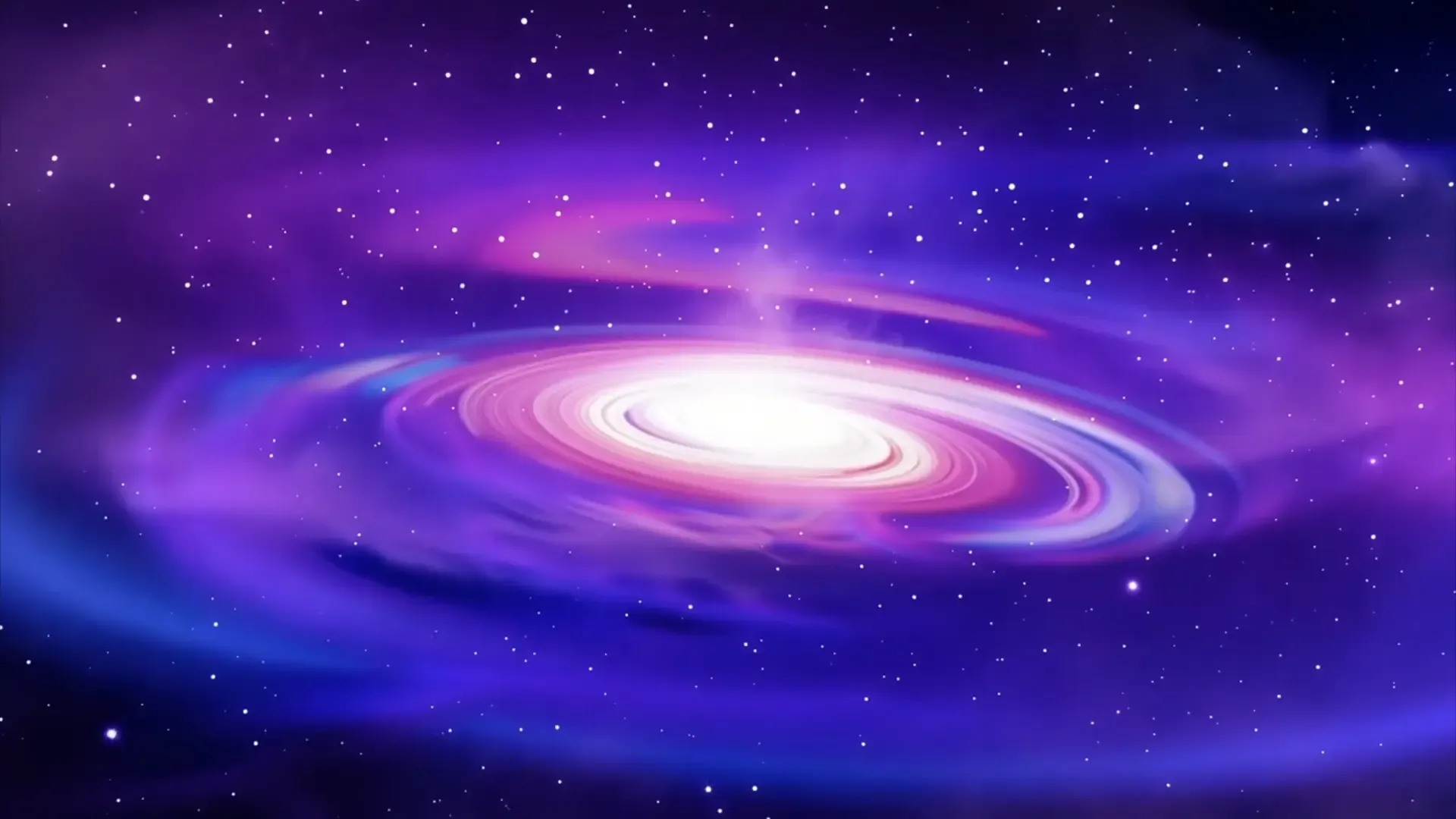 Starburst Galaxy Impactful Logo Animation Background